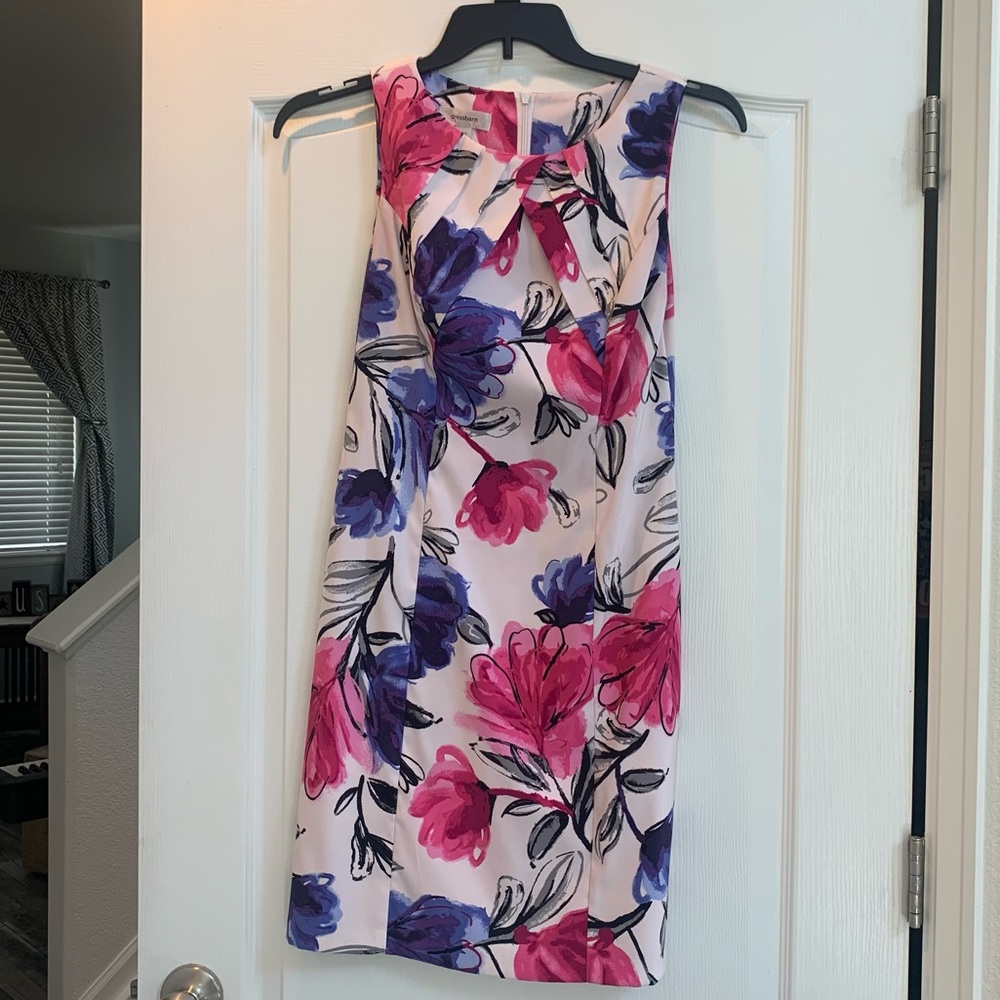 Fun, floral sz 8P Dress Barn dress